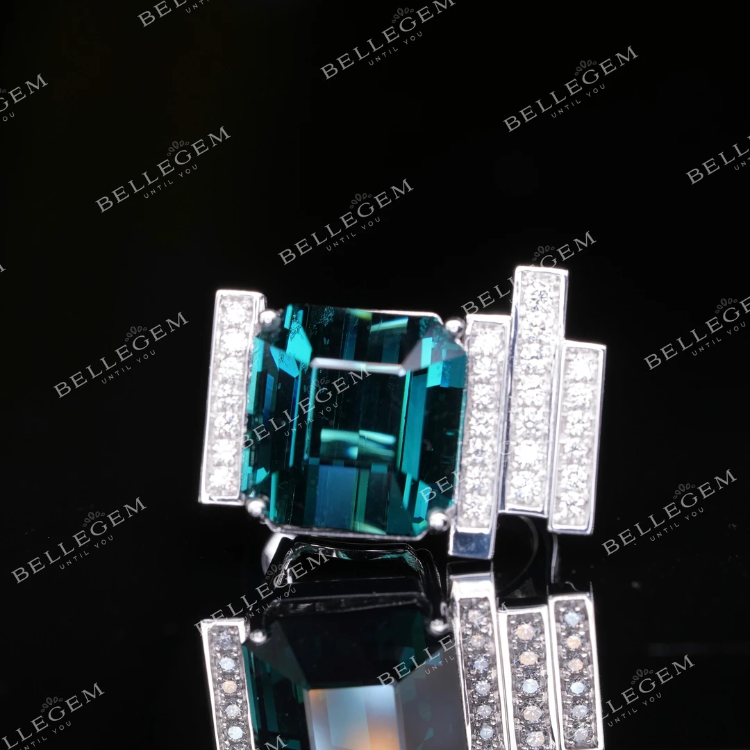 【杨骑嘉原创设计珠宝】小芳 气质时尚奢华小众镶嵌戒指