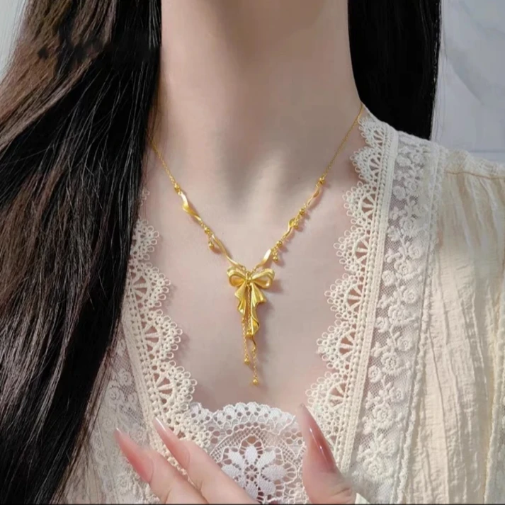 合金项链 合金材质【在逃公主项链】气质轻奢时尚百搭小众仙女精致