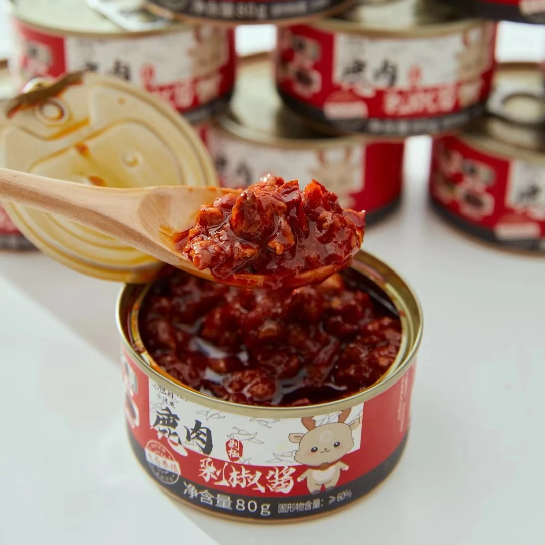 鹿肉剁椒酱吉林鹿乡