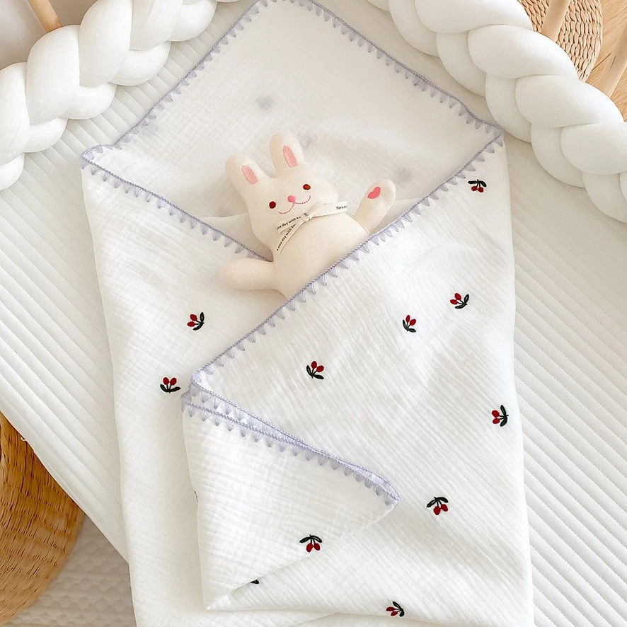 Aa类初生宝宝春夏季产房襁褓裹巾婴儿新生儿纯棉纱布包单包被包巾