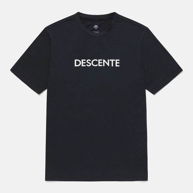 DESCENTE/迪桑特短袖男女同款圆领速干短袖夏季时尚印花百搭半袖