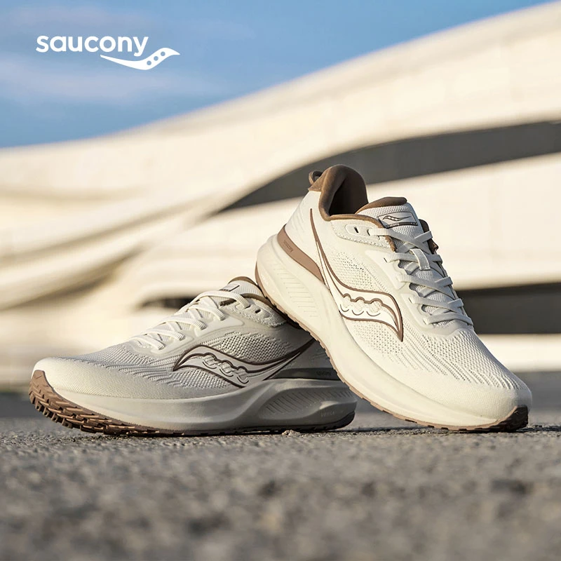 Saucony索康尼 Puff 2 泡芙情侣慢跑鞋运动鞋男女缓震舒适低帮