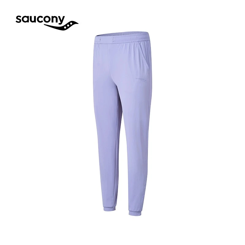 Saucony索康尼2024新款女子针织长裤休闲跑步百搭宽松360°超舒弹