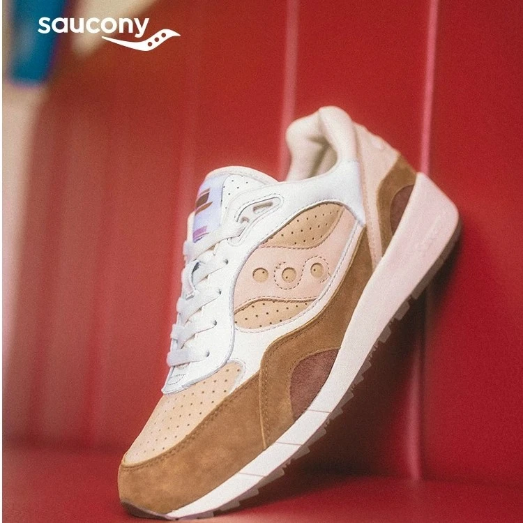 Saucony索康尼 SHADOW 6000 COFFEE TIME 复古休闲鞋男女S70775-1