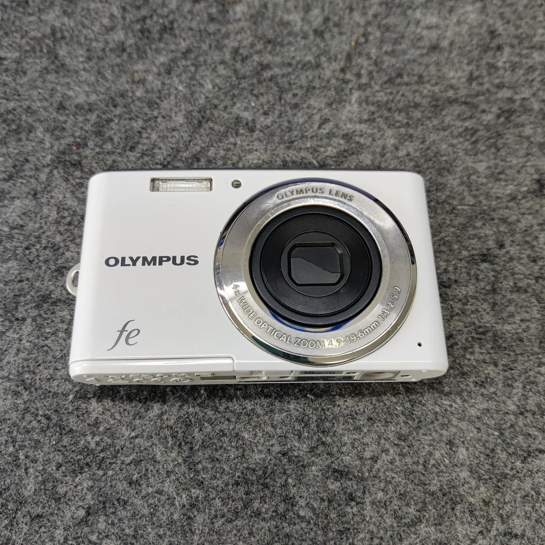9新 Olympus/奥林巴斯 【FE-4050】相机 稀有奶白色 复古氛围