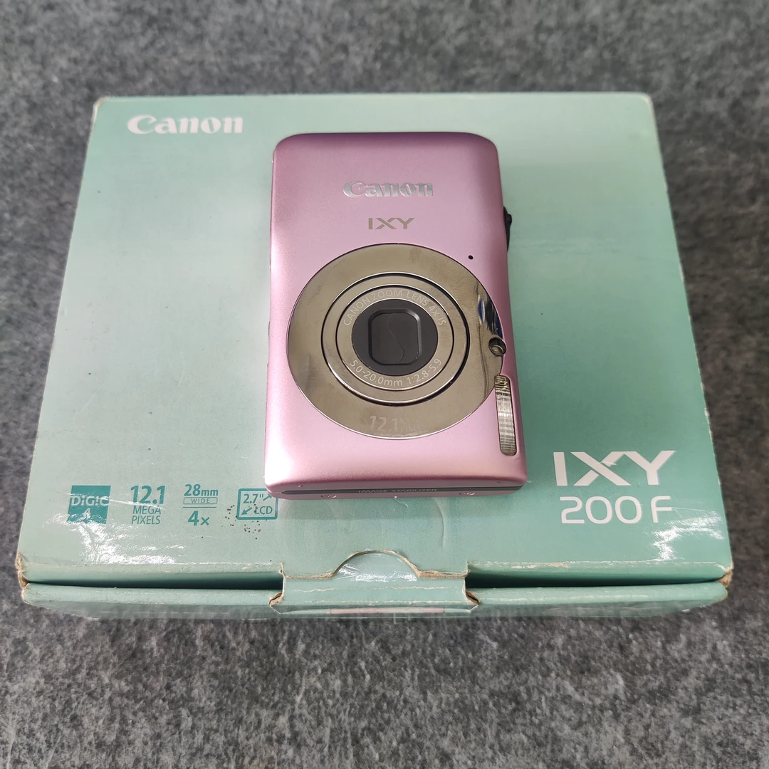 95新 Canon/佳能 IXUS 105相机 日文版 稀有粉 带原盒网红爆款