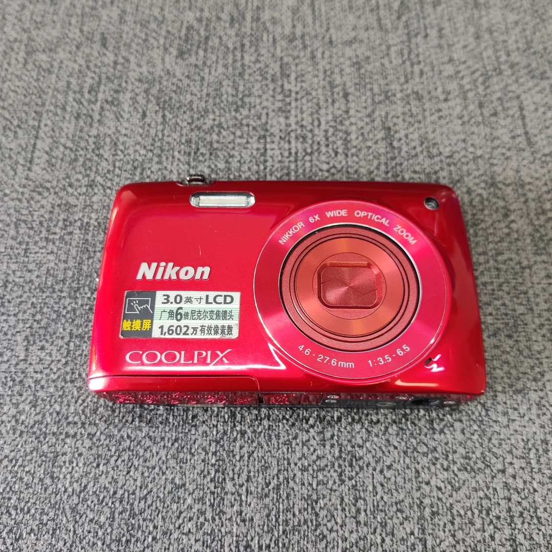 95新 Nikon/尼康 S4200 相机1602w高像素 触摸屏 复古氛围