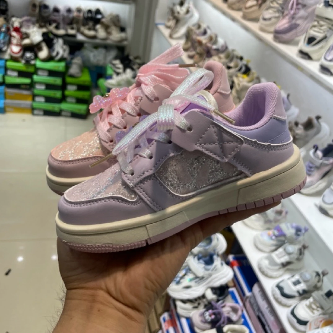 春季新款 A810-1儿童休闲舒适皮面板鞋