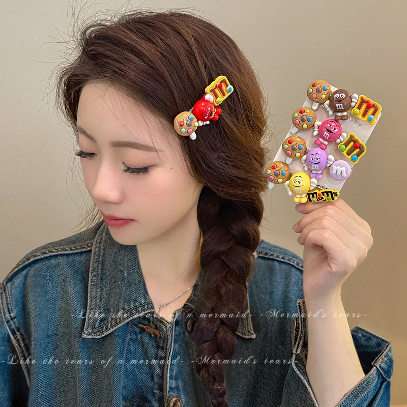 妙趣设计~刘海发夹女前额侧边压夹子头饰2024新款高级感网红发卡