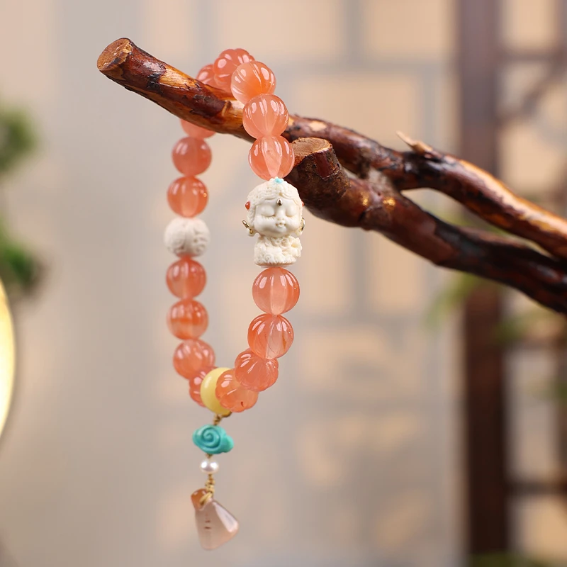 M0115&M0116南红单圈国风原创设计手串