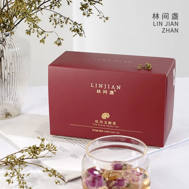 林间盏牡丹玉颜茶 花香浓郁 素颜温暖茶