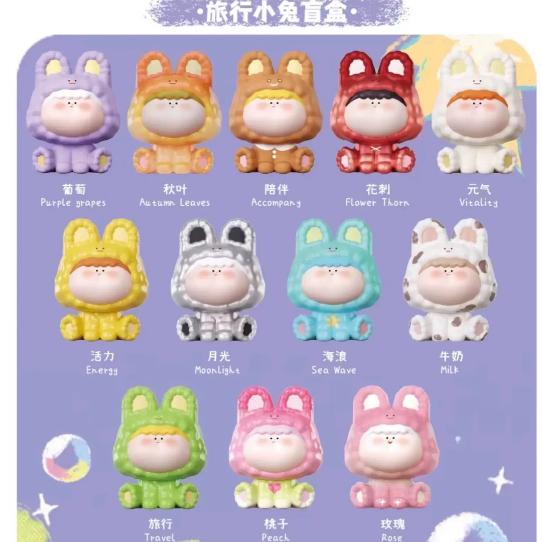 【明盒】旅行小兔盲盒明款