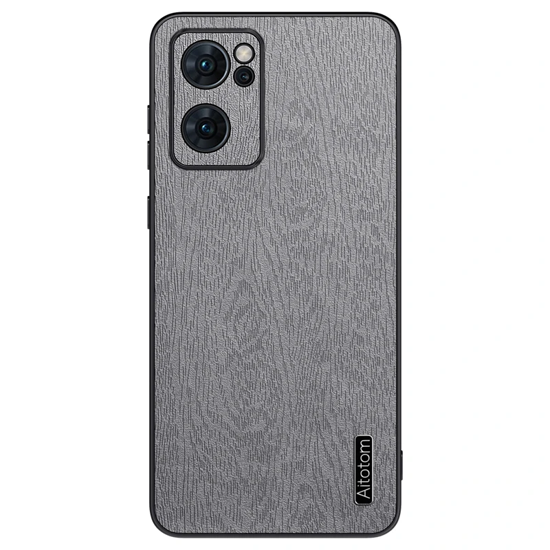 适用树纹款opporeno7手机壳PFJM10保护套全包防摔软胶复古商务男