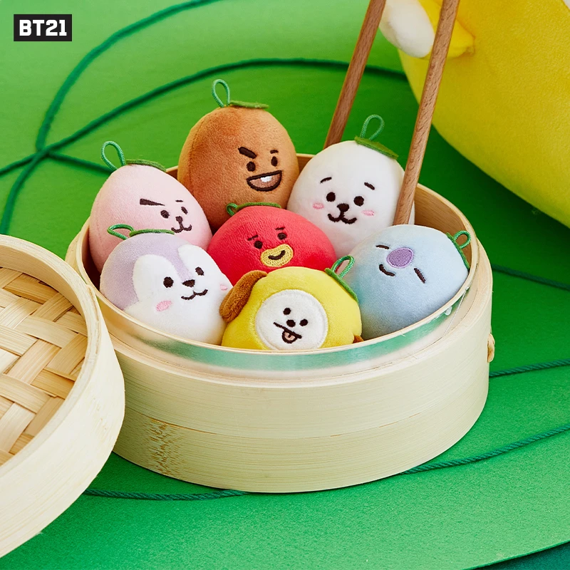 BT21CHEWY CHEWY CHIMMY系列迷你玩偶配件套装LINE FRIENDS
