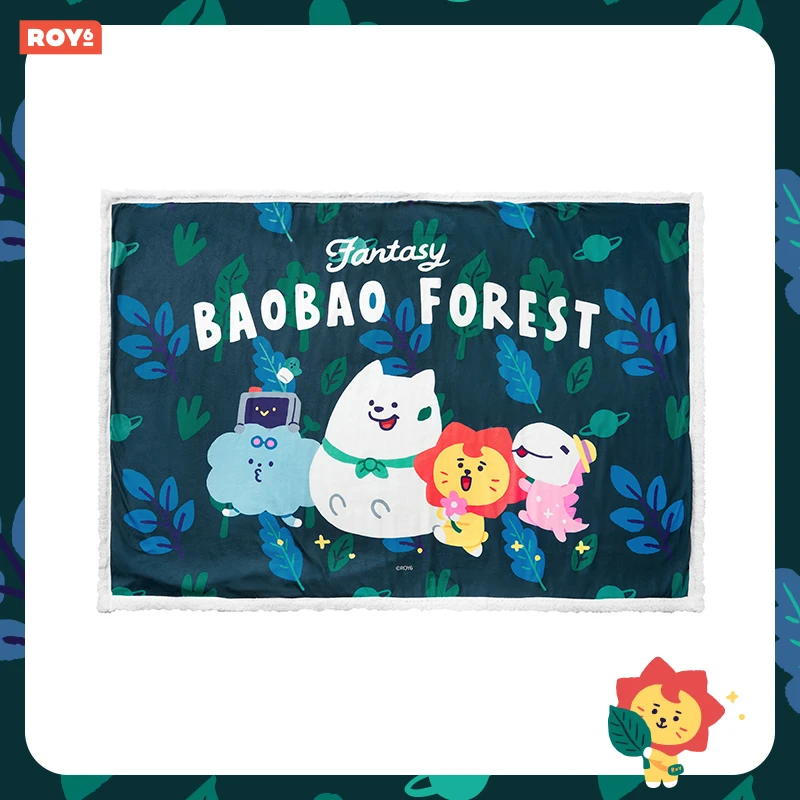 【回流】ROY6 森林毛毯 LINE FRIENDS 连我朋友