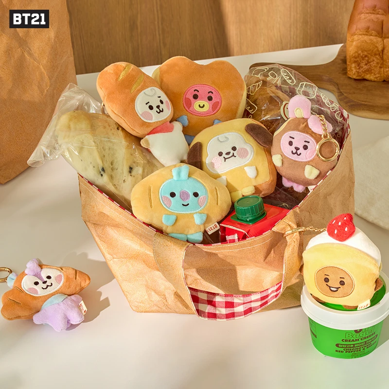 BT21 烘焙面包店系列钥匙扣  LINE FRIENDS