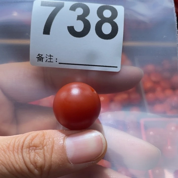 南红玛瑙圆珠未镶嵌