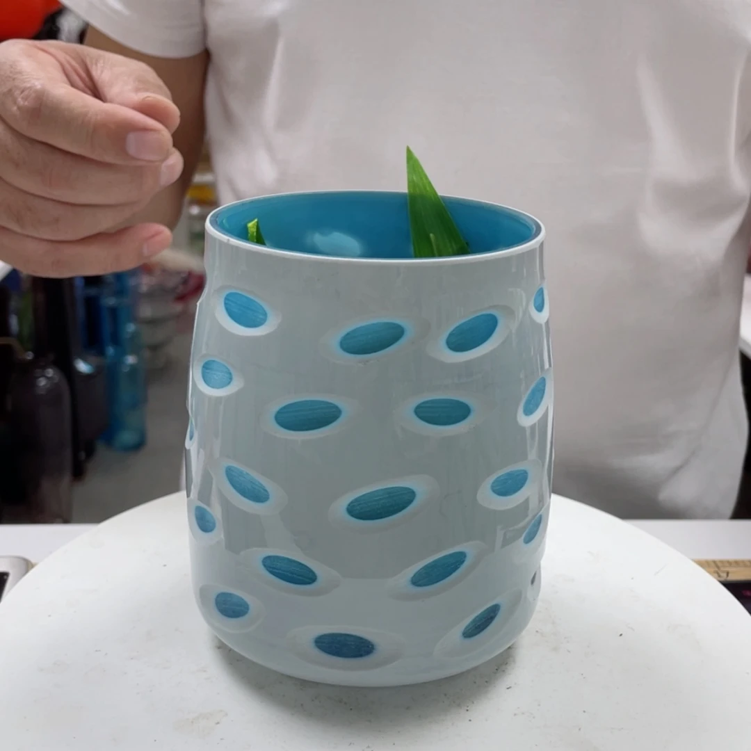 【闪购商品】手工艺术花瓶高13