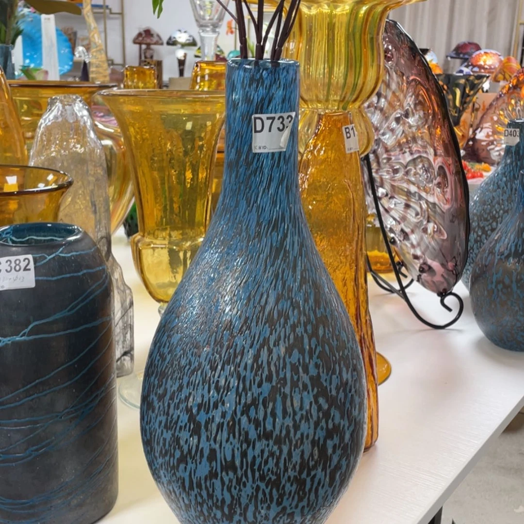 【闪购商品】手工艺术花瓶摆件 高46