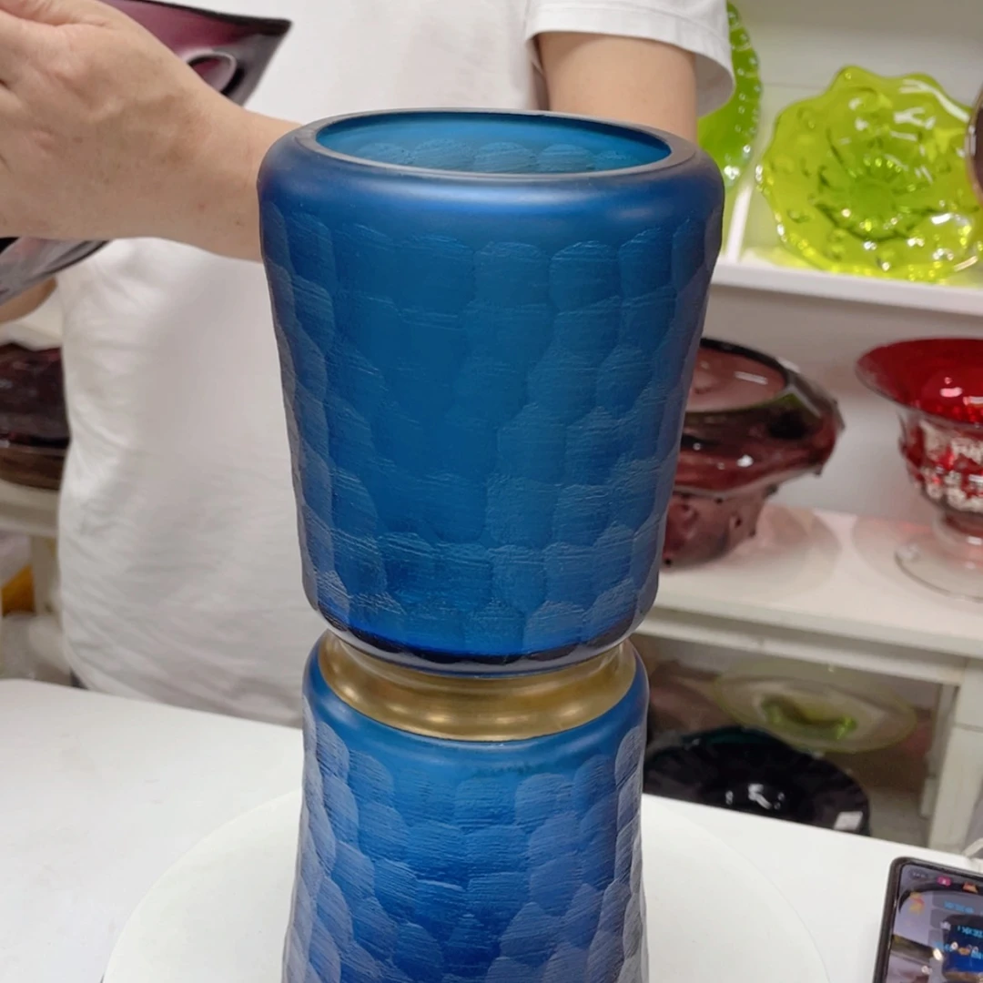 【闪购商品】手工艺术花瓶 高28。