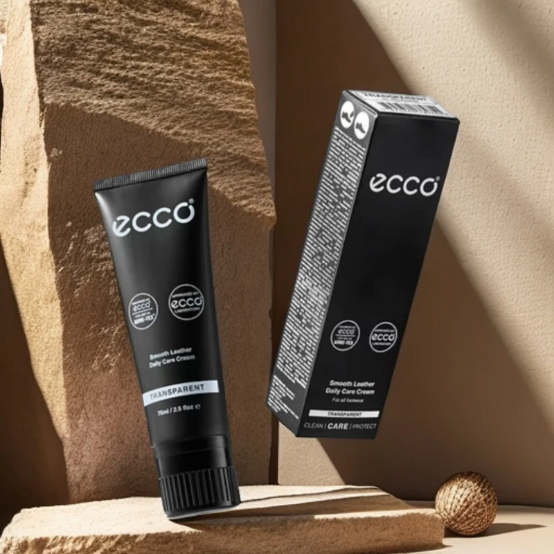Ecco爱步光面皮革护理鞋油鞋乳 75ml 黑色 无色9033300