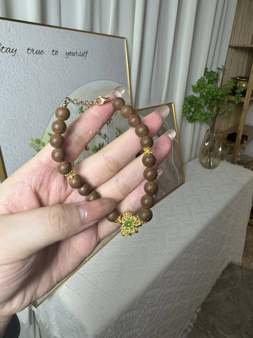 非金属木质项链   香方 参宝手链