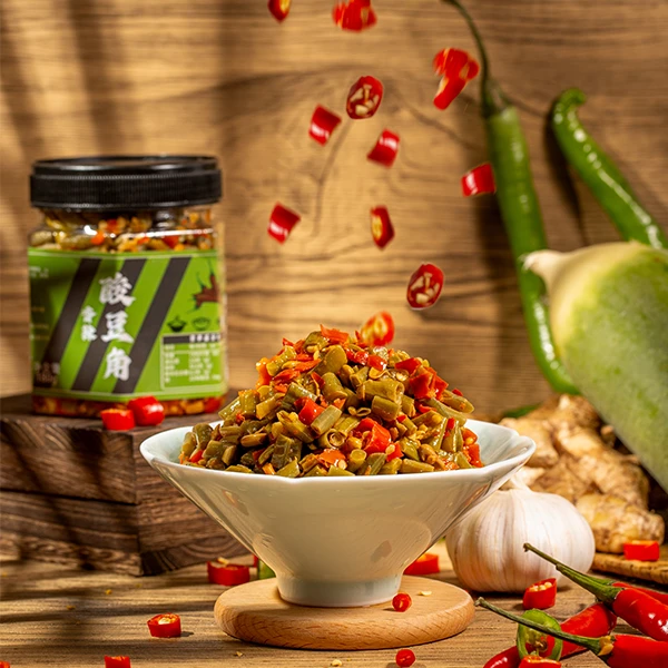 象小壹香辣酸豆角下饭菜罐装正宗咸菜批发新鲜腌制严选湖南特产