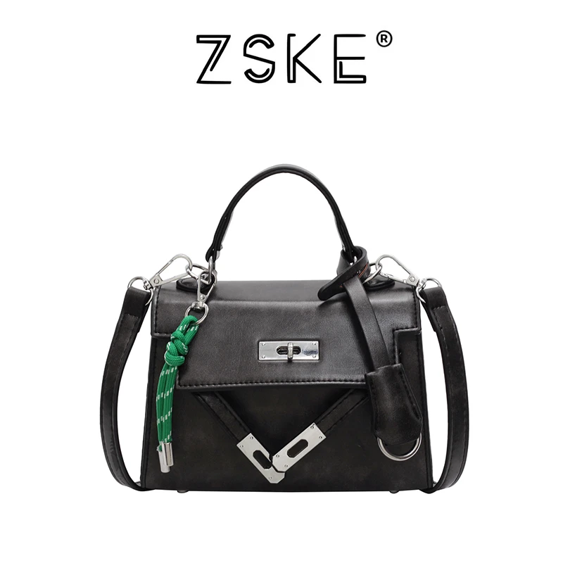 平价小众包包2024秋冬女百搭新款时尚斜挎包女士手提上班凯莉包