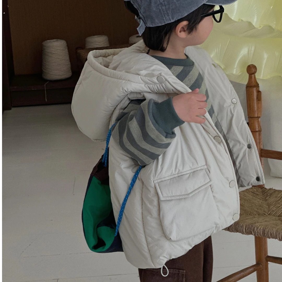 u2024深秋冬季儿童坎肩 韩版可爱儿童夹棉小马甲开衫