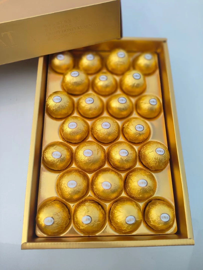 [至尊标王]顺丰广西融安脆密金桔巧克力礼盒装金桔金桔