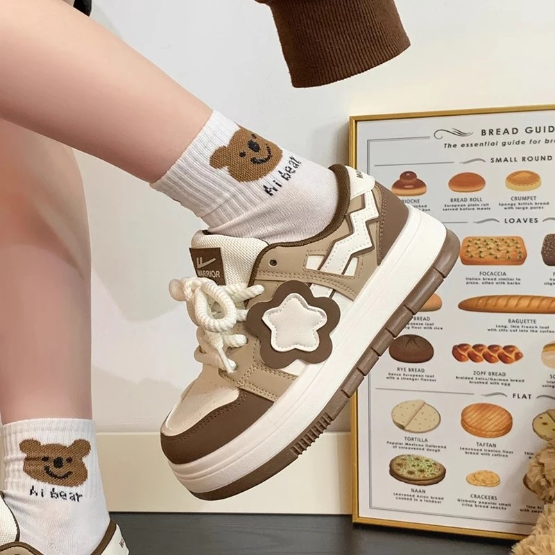 回力女鞋春秋爆款厚底百搭学生板鞋小众ins原创潮流小白鞋子休闲