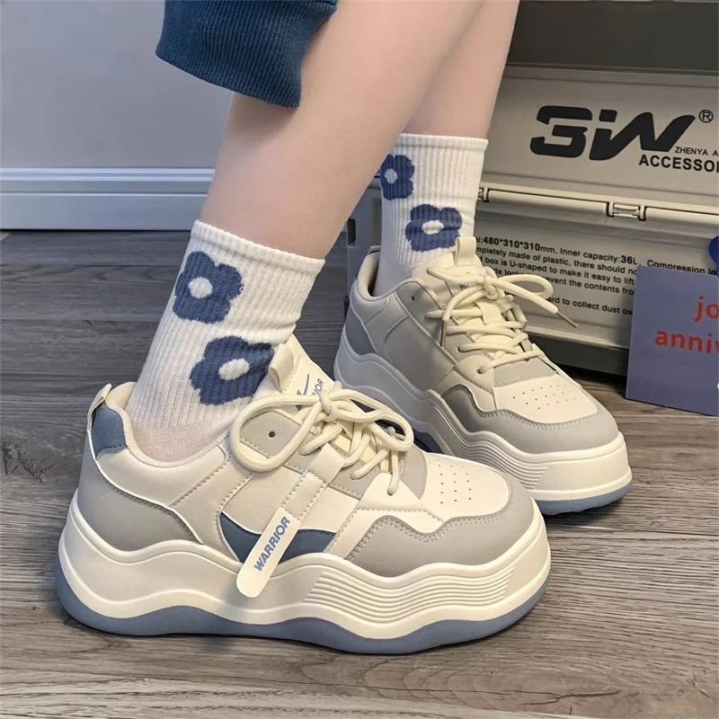 回力正品牌夏季春秋厚底小众品质小白鞋女生休闲百搭潮流运动板鞋