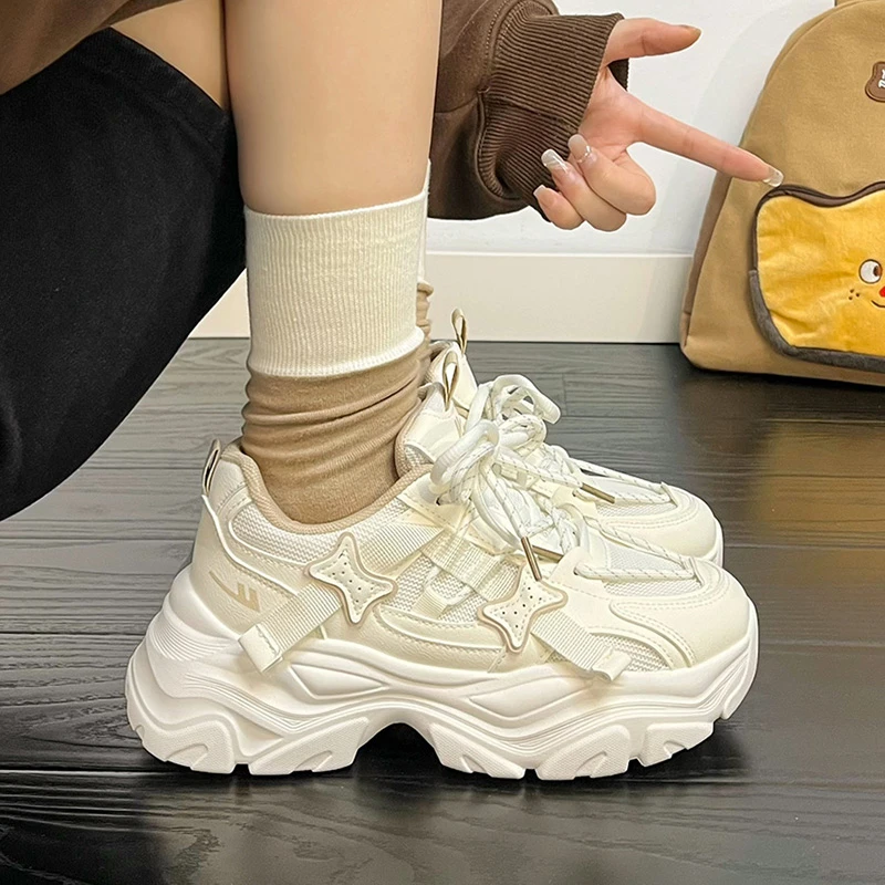 回力百搭ins潮流2024秋冬季爆款老爹鞋女款运动休闲时尚学生百搭