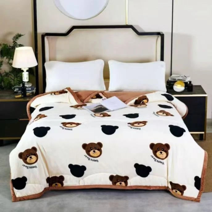 7天试睡2024新款牛奶绒绒被子双面绒被子150*200