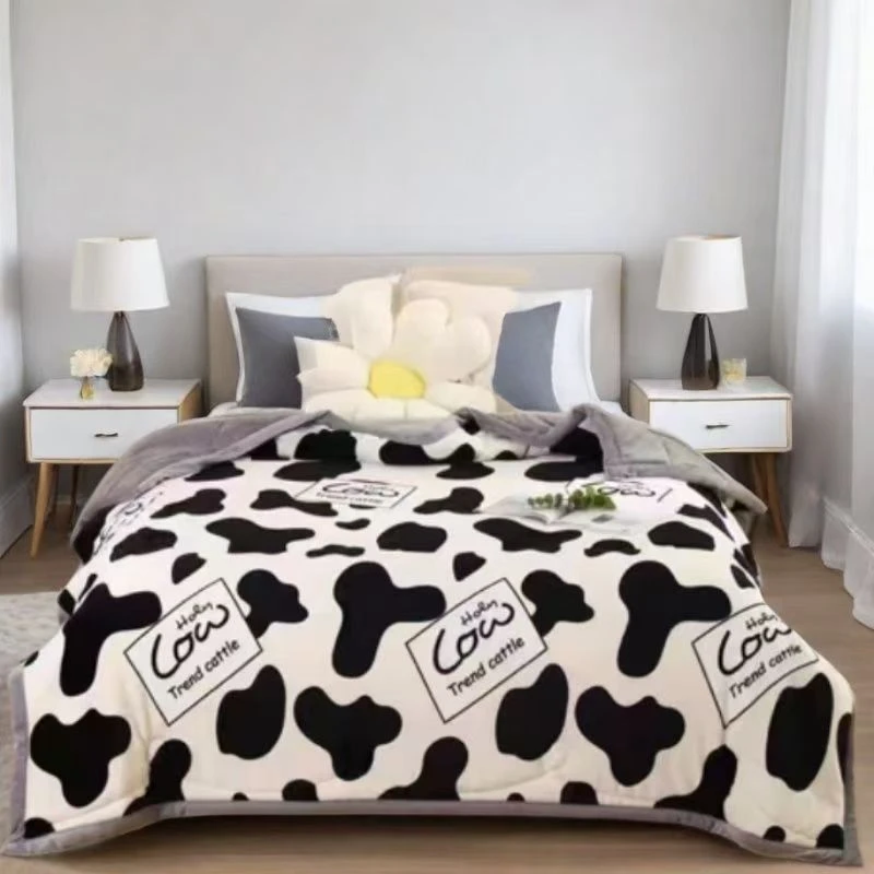 15天试睡2024新款牛奶绒绒被子学生宿舍单人双面绒150*200