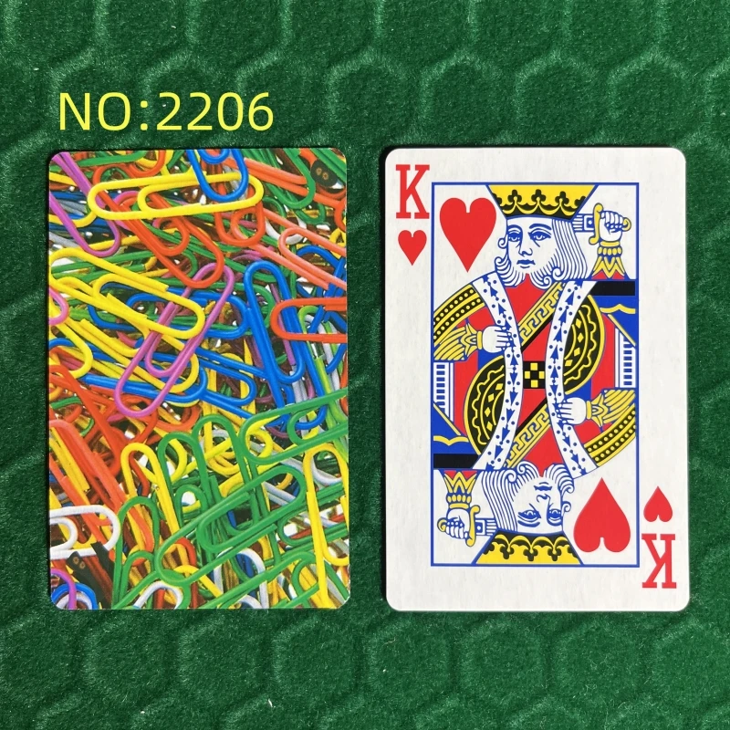 【回形纸牌扑克2206扑克牌棋牌室家用原装方便多种不透光型号玩法】