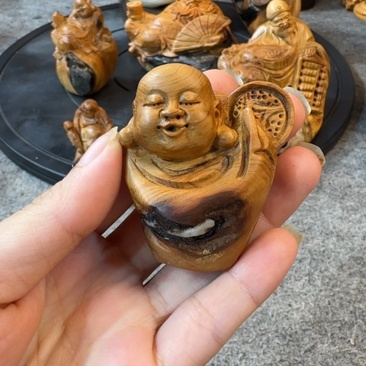 崖柏陈化摆件手把件