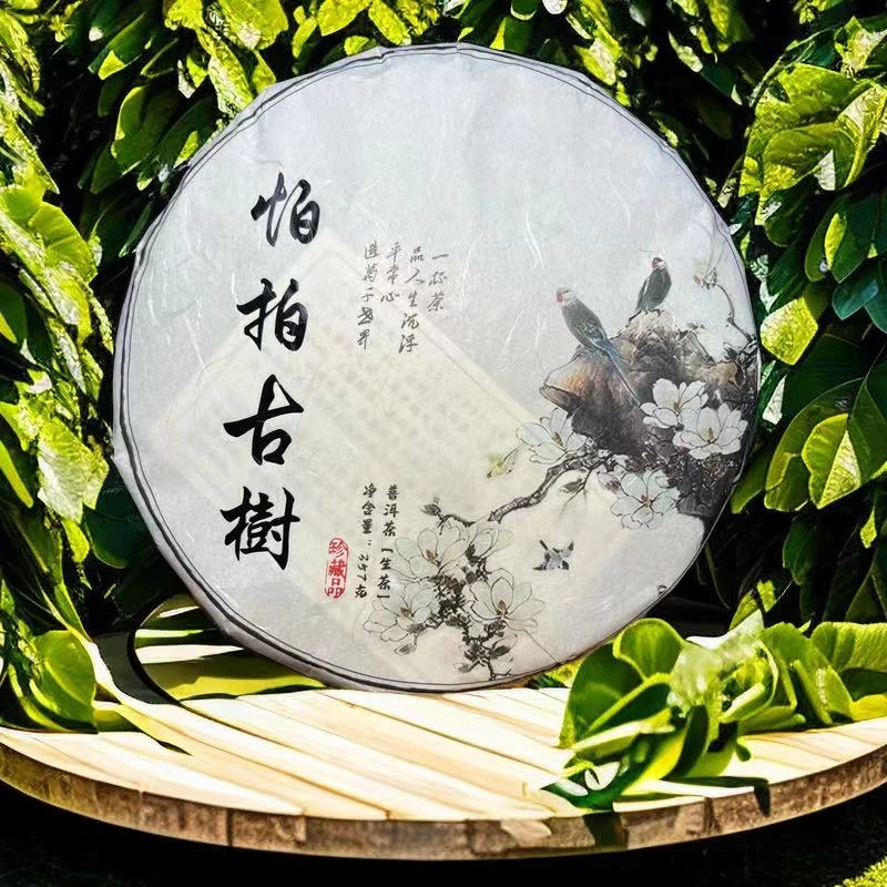 怕拍古树茶 原始部落普洱茶生紧压茶357克饼拍1发3拍2发7
