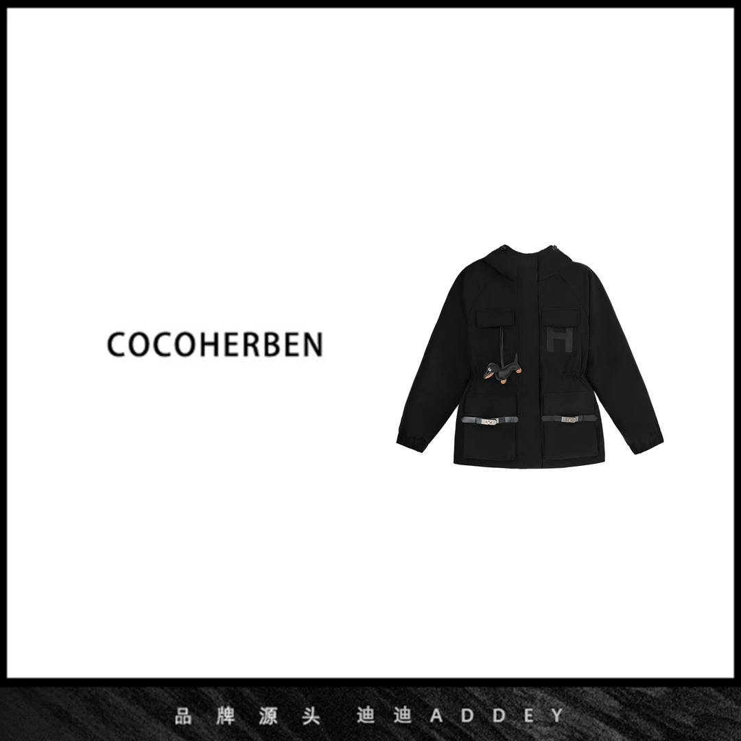 CocoHerben2024冬季新品时尚港风、复古新款羽绒服LY4968