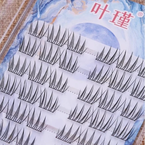 韩系裸妆女团裸妆分段式自然纤长仿真根根分明懒人三部曲新手