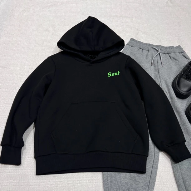 10125高端童装时尚百搭秋冬新品时尚加绒卫衣C19-4-1