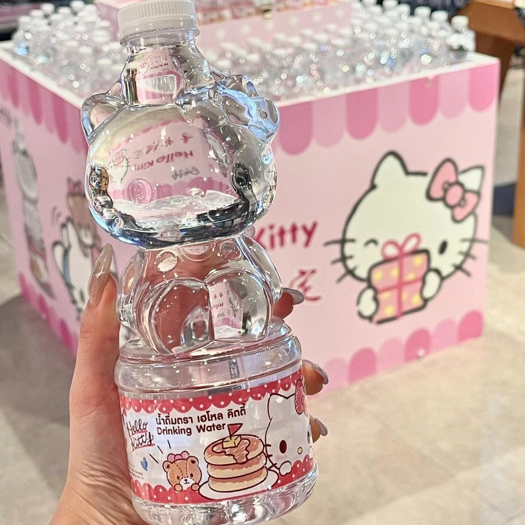 【原装带水】泰国进口三丽欧Hellokitty矿泉水纯净水饮料711同款