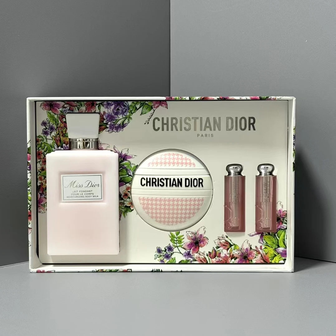 全新未使用 DIOR/迪奥 花漾润护礼盒4件套 出行必备 送礼必备LYE