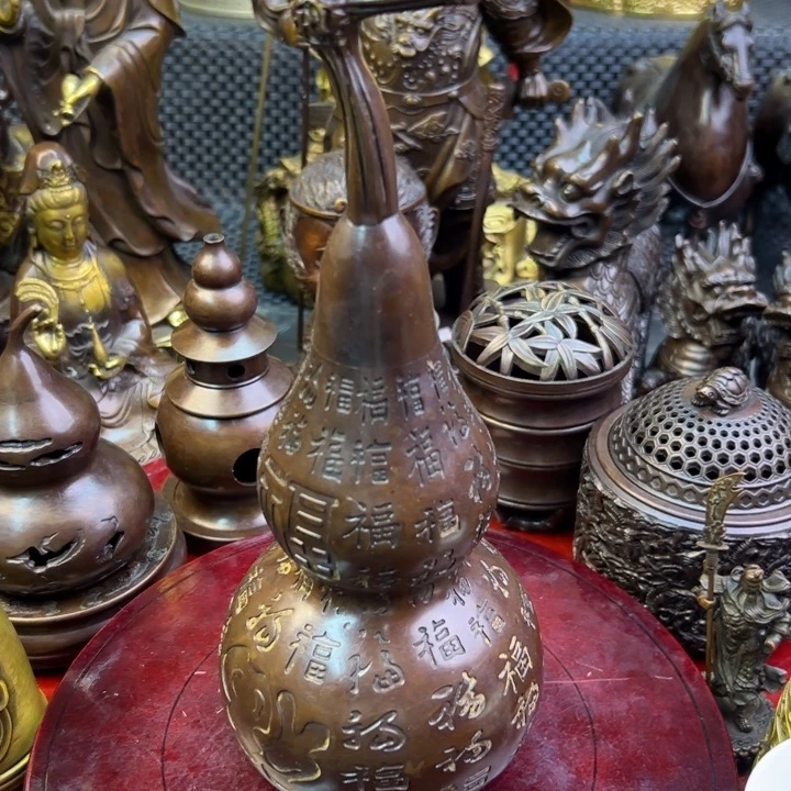 精品复古纯铜摆件