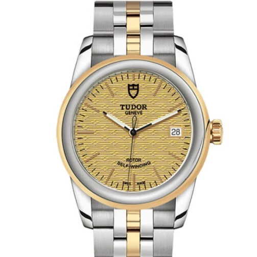 99新 TUDOR/帝舵 宋掌柜/骏珏/表径36/机械/18k金男表