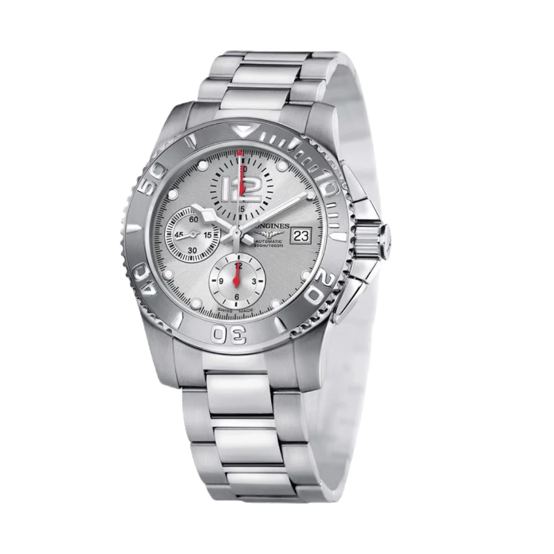 99新 Longines/浪琴 大颂名品/康卡斯/表径41/公价17500/灰钢