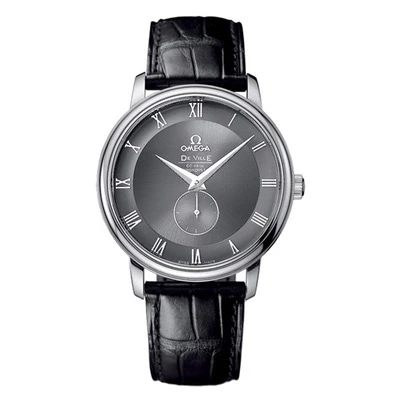 99新 Omega/欧米茄 大颂名品/碟飞灰皮/表径39/机械商务