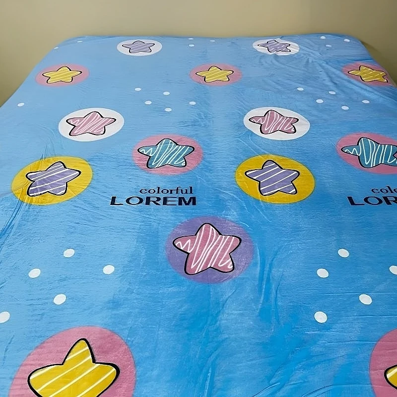 断码婴儿绒被套带拉链双层短毛亲肤防静电保暖抗寒尺寸200×230