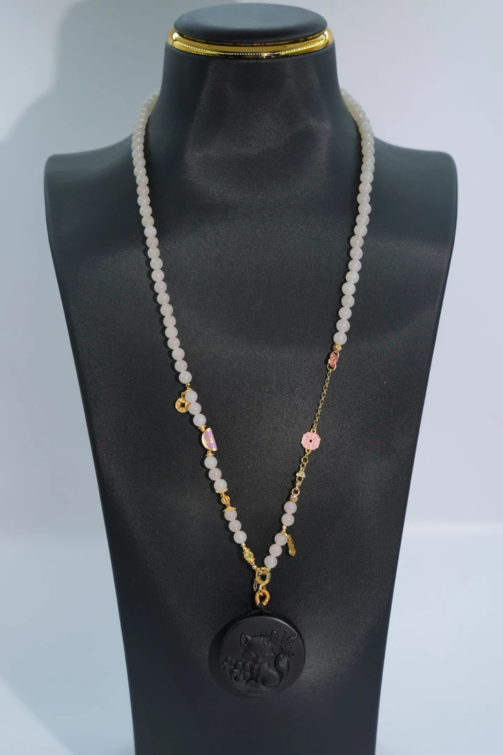 翁珀凤九diy藕粉吊坠多样性发一件JXH13083205