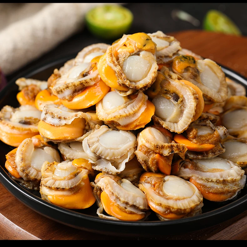 【到手5斤】现剥新鲜速冻扇贝肉青岛发货【40-50粒/斤】